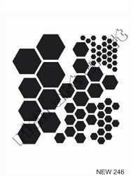 Rich XL Stencil New246 24X33 - 2