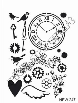 Rich XL Stencil New247 24X33 - 1
