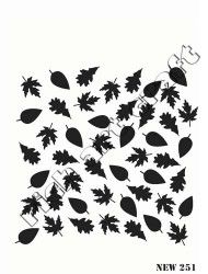 Rich XL Stencil New251 24X33 - 2