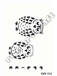 Rich XL Stencil New253 24X33 - 3