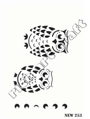 Rich XL Stencil New253 24X33 - 1