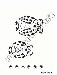 Rich XL Stencil New253 24X33 - 2