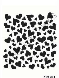 Rich XL Stencil New254 24X33 - 3