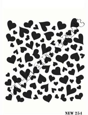 Rich XL Stencil New254 24X33 - 1
