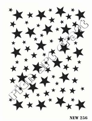 Rich XL Stencil New256 24X33 - 1