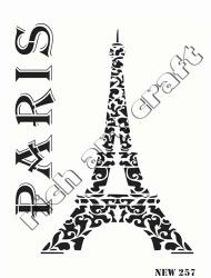Rich XL Stencil New257 24X33 - 3
