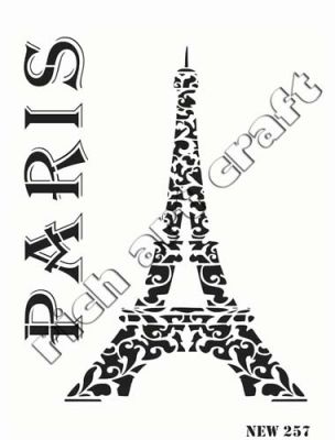 Rich XL Stencil New257 24X33 - 1