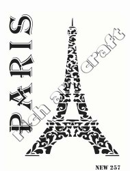 Rich XL Stencil New257 24X33 - 2