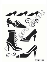 Rich XL Stencil New258 24X33 - 3
