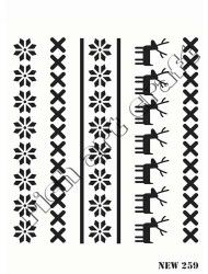 Rich XL Stencil New259 24X33 - 2