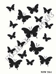 Rich XL Stencil New264 24X33 - 2