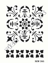 Rich XL Stencil New265 24X33 - 3