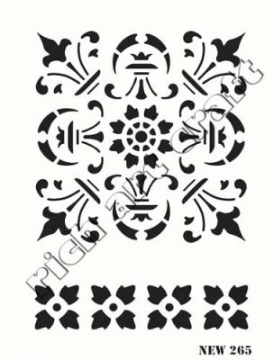 Rich XL Stencil New265 24X33 - 1