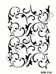 Rich XL Stencil New270 24X33 - 3