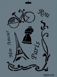 Rich XL Stencil New279 24X33 - 3