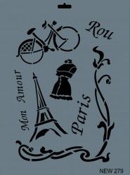 Rich XL Stencil New279 24X33 - 3
