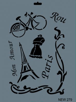 Rich XL Stencil New279 24X33 - 1