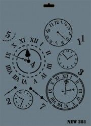 Rich XL Stencil New281 24X33 - 3