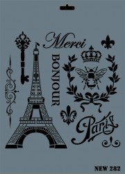 Rich XL Stencil New282 24X33 - 3