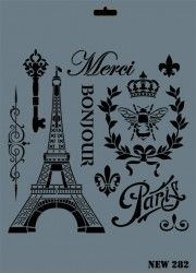 Rich XL Stencil New282 24X33 - 3