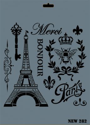Rich XL Stencil New282 24X33 - 1