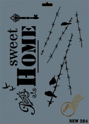 Rich XL Stencil New284 24X33 - 1