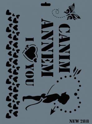 Rich XL Stencil New288 24X33 - 1