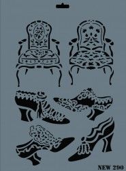 Rich XL Stencil New290 24X33 - 3