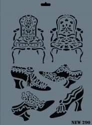 Rich XL Stencil New290 24X33 - 2
