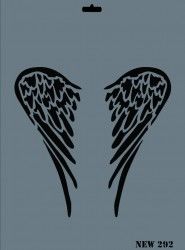Rich XL Stencil New292 24X33 - 2