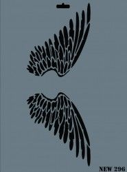 Rich XL Stencil New296 24X33 - 2