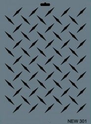 Rich XL Stencil New301 24X33 - 2