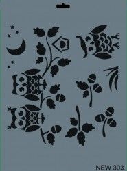 Rich XL Stencil New303 24X33 - 3