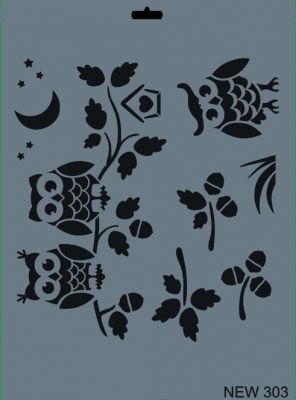 Rich XL Stencil New303 24X33 - 1