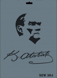 Rich XL Stencil New304 24X33 - 2