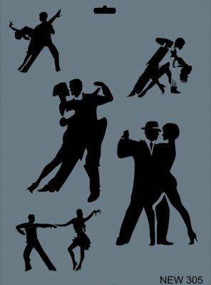 Rich XL Stencil New305 24X33 - 1