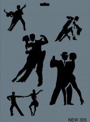 Rich XL Stencil New305 24X33 - 2