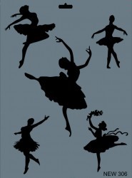 Rich XL Stencil New306 24X33 - 3