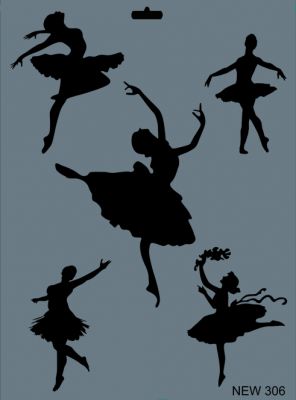Rich XL Stencil New306 24X33 - 1