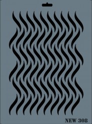 Rich XL Stencil New308 24X33 - 3