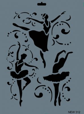 Rich XL Stencil New312 24X33 - 1