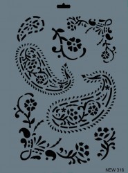 Rich XL Stencil New316 24X33 - 2