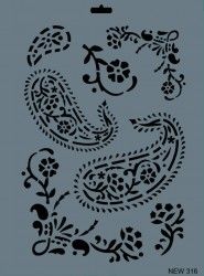 Rich XL Stencil New316 24X33 - 2