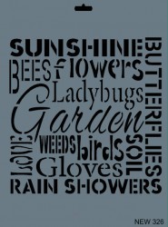 Rich XL Stencil New326 24X33 - 3