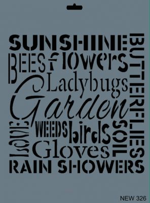 Rich XL Stencil New326 24X33 - 1