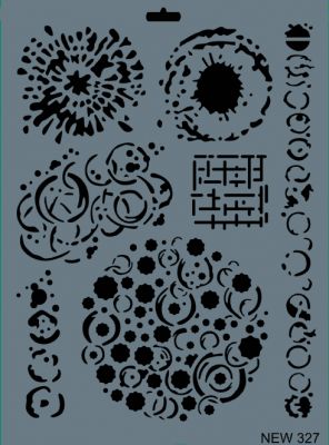 Rich XL Stencil New327 24X33 - 1