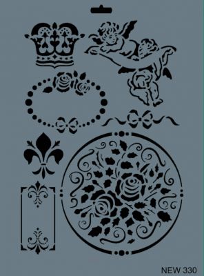 Rich XL Stencil New330 24X33 - 1