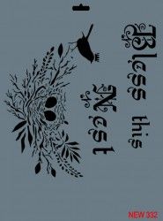 Rich XL Stencil New332 24X33 - 3