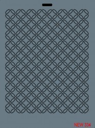 Rich XL Stencil New334 24X33 - 3