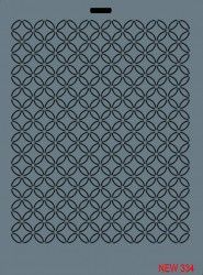 Rich XL Stencil New334 24X33 - 3